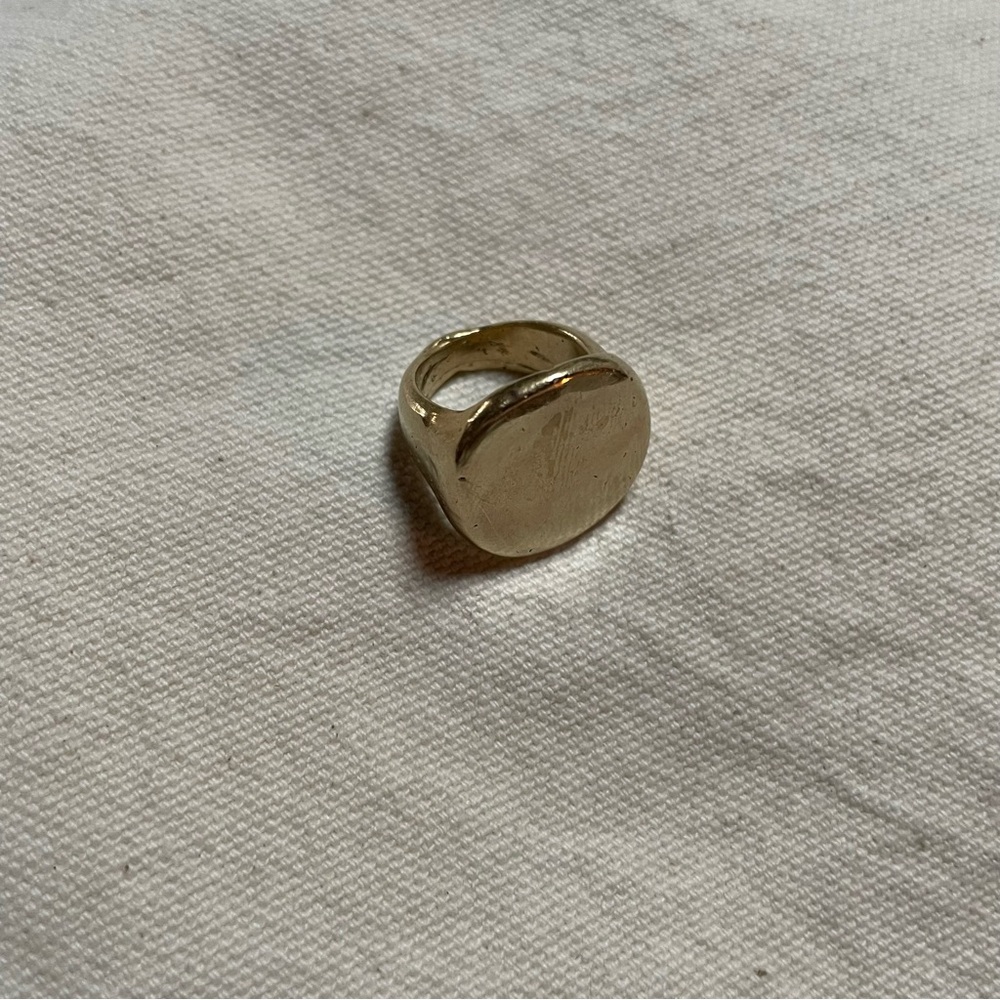 Cashmere Cactus Moon ring